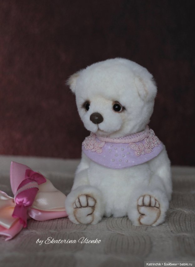 Мишка Снежок — Авторские мишки Тедди и друзья: фото (фото 7)