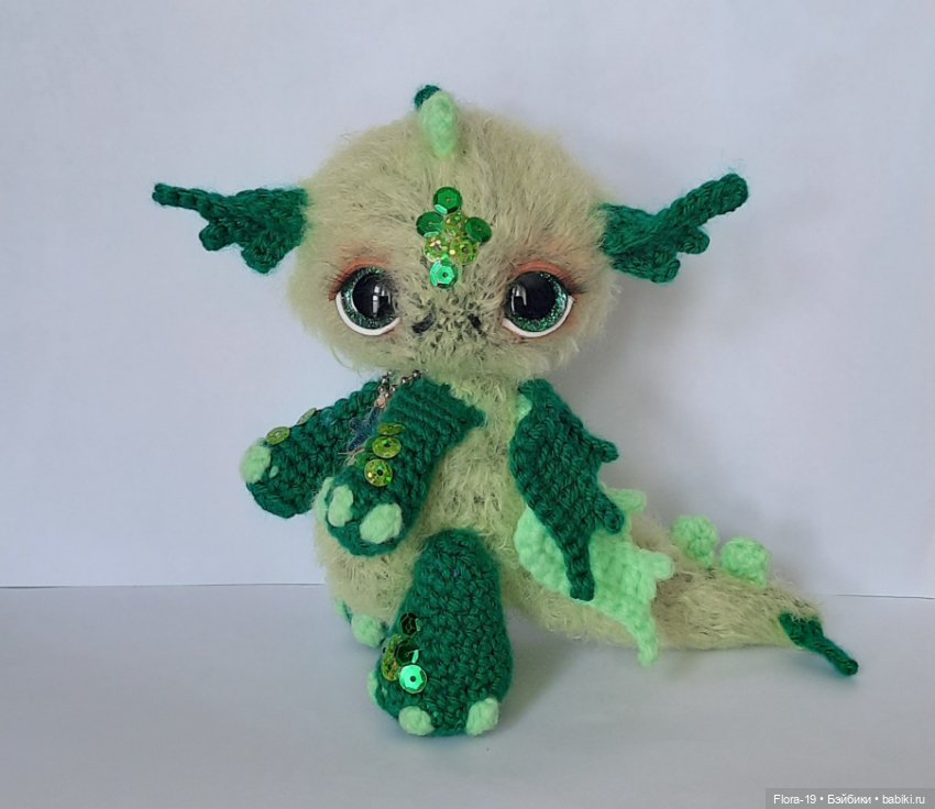Год-Зеленого Дракона — Вязаные игрушки и амигуруми: крючком (фото 3)