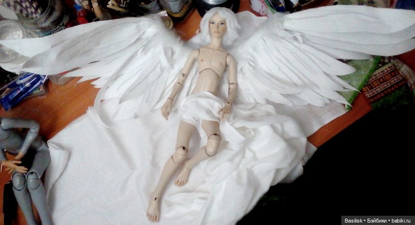 Ангел — Авторские шарнирные куклы своими руками: лепка (фото 2)
