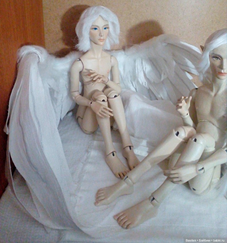 Ангел — Авторские шарнирные куклы своими руками: лепка (фото 5)