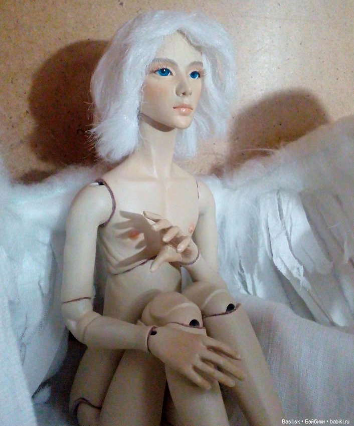 Ангел — Авторские шарнирные куклы своими руками: лепка (фото 8)
