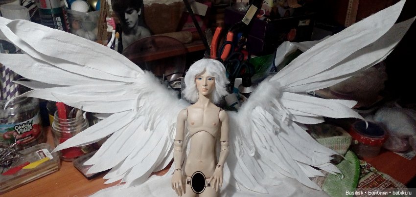 Ангел — Авторские шарнирные куклы своими руками: лепка (фото 7)