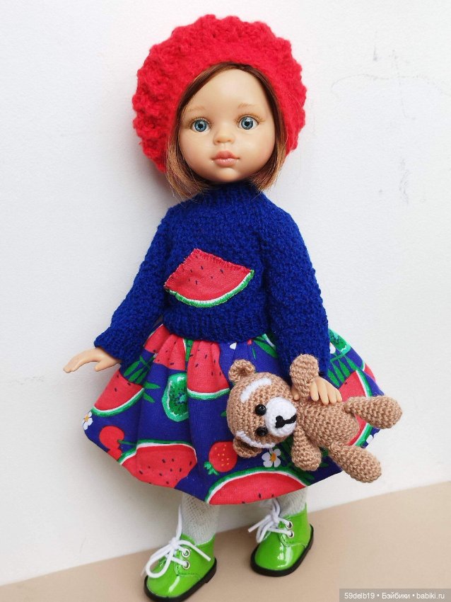 У меня есть медвежонок — Одежда и обувь для кукол своими руками: фото (фото 9)