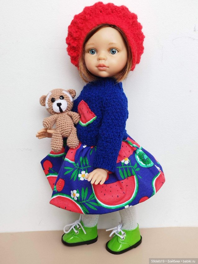 У меня есть медвежонок — Одежда и обувь для кукол своими руками: фото (фото 7)