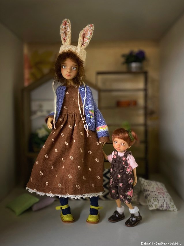 Девочки сестрички — Куклы Milim Studio (Милим): российские БЖД (фото 5)