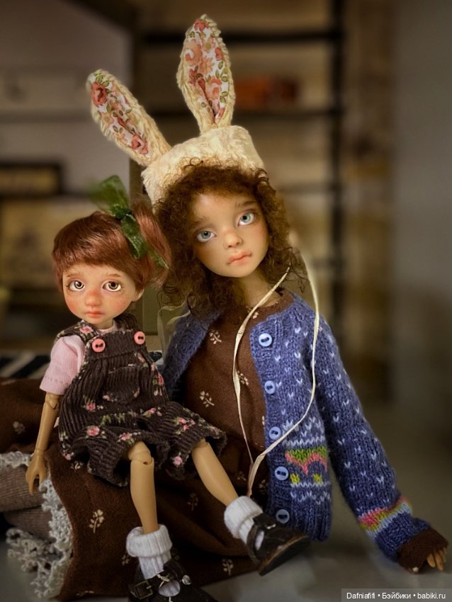 Девочки сестрички — Куклы Milim Studio (Милим): российские БЖД (фото 2)