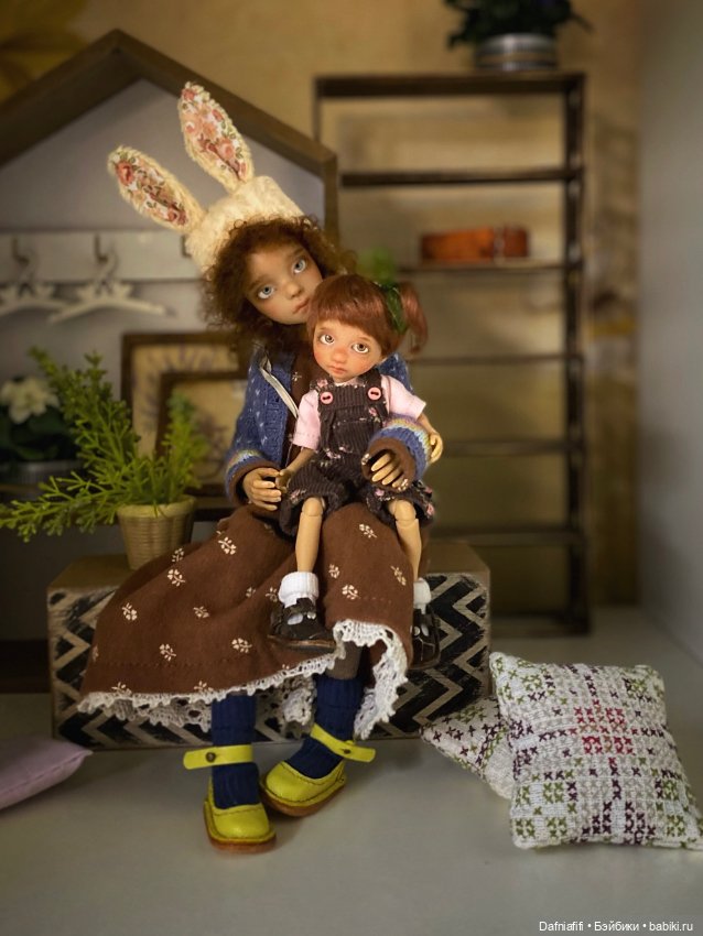 Девочки сестрички — Куклы Milim Studio (Милим): российские БЖД (фото 8)