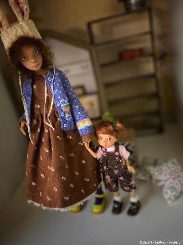 Девочки сестрички — Куклы Milim Studio (Милим): российские БЖД (фото 6)
