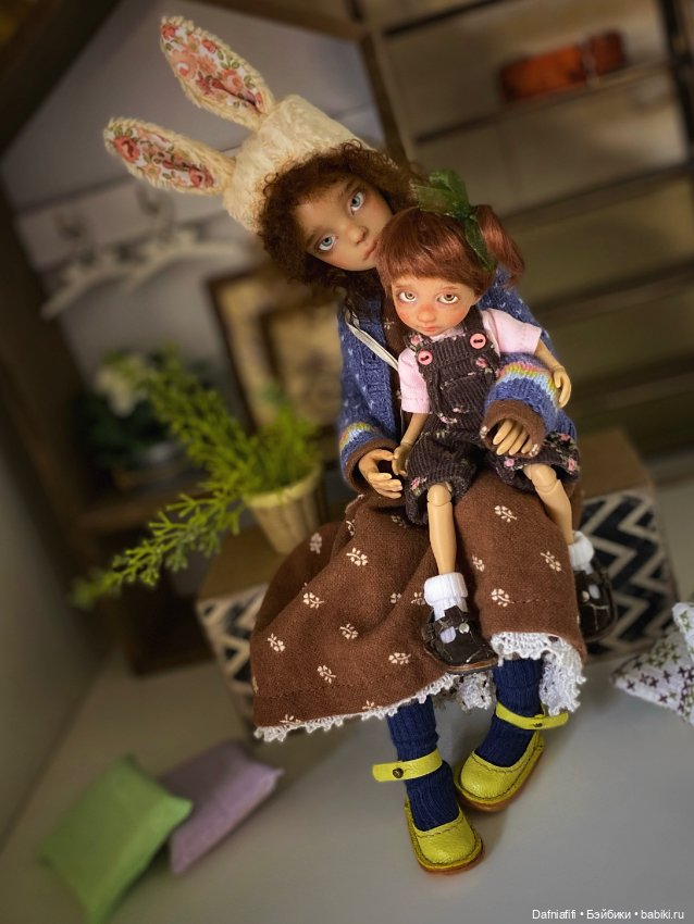 Девочки сестрички — Куклы Milim Studio (Милим): российские БЖД (фото 9)