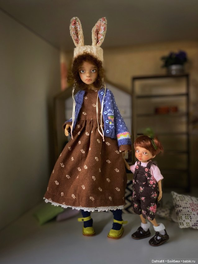 Девочки сестрички — Куклы Milim Studio (Милим): российские БЖД (фото 7)