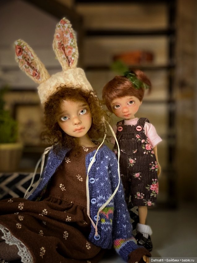 Девочки сестрички — Куклы Milim Studio (Милим): российские БЖД (фото 4)