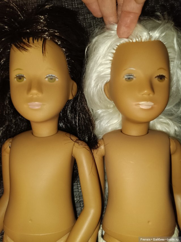 Похвастушки: безносая Sasha Doll Götz No nose - Разоблачение или Гюльчитай, открой личико