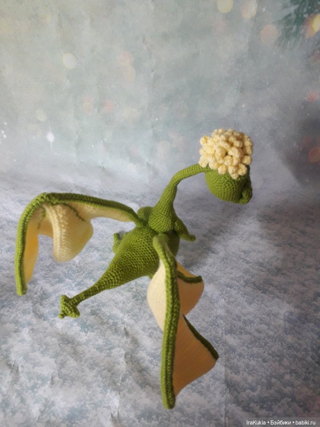 Ещё один крылатый — Вязаные игрушки и амигуруми: крючком (фото 7)