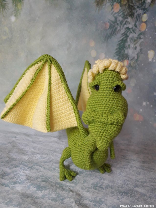 Ещё один крылатый — Вязаные игрушки и амигуруми: крючком (фото 4)