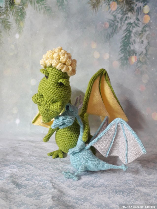 Ещё один крылатый — Вязаные игрушки и амигуруми: крючком