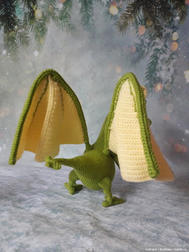 Ещё один крылатый — Вязаные игрушки и амигуруми: крючком (фото 6)
