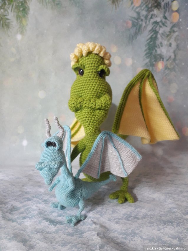 Ещё один крылатый — Вязаные игрушки и амигуруми: крючком (фото 10)