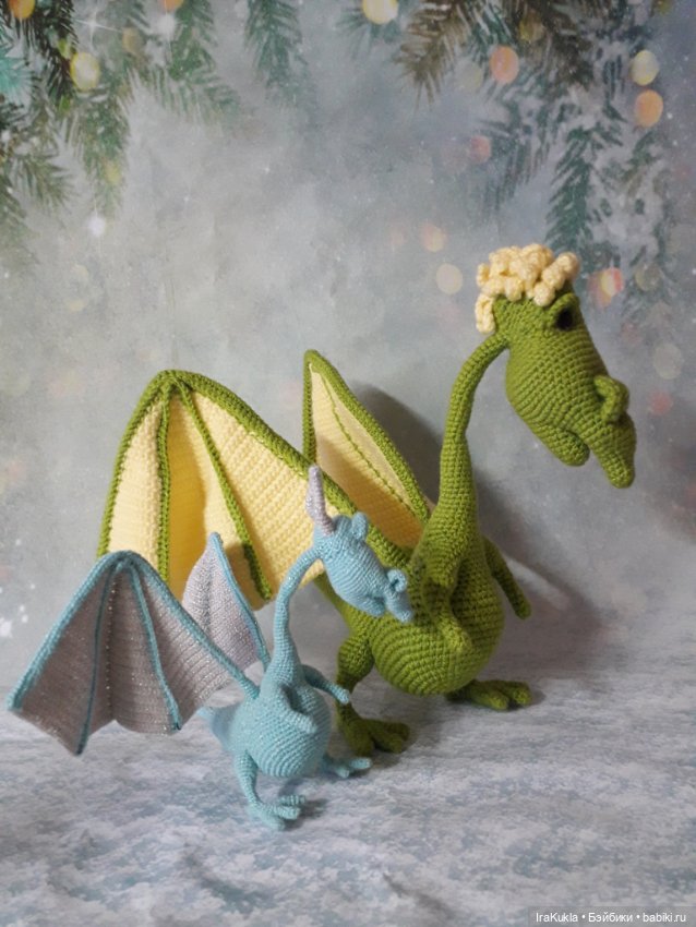 Ещё один крылатый — Вязаные игрушки и амигуруми: крючком