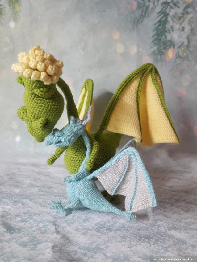 Ещё один крылатый — Вязаные игрушки и амигуруми: крючком