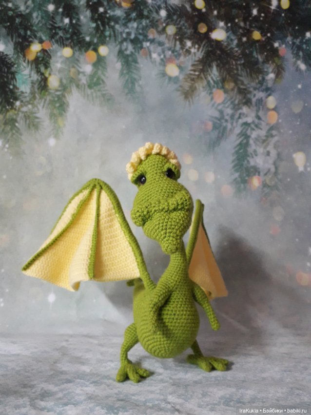 Ещё один крылатый — Вязаные игрушки и амигуруми: крючком