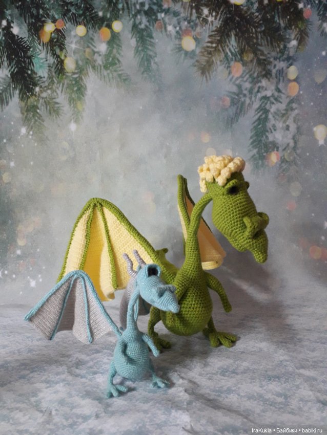 Ещё один крылатый — Вязаные игрушки и амигуруми: крючком (фото 9)