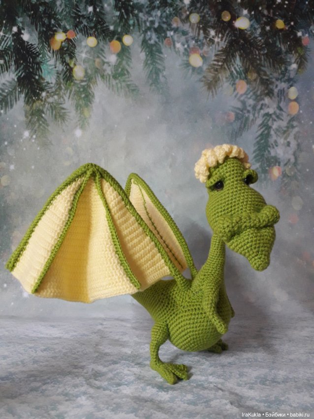 Ещё один крылатый — Вязаные игрушки и амигуруми: крючком (фото 2)
