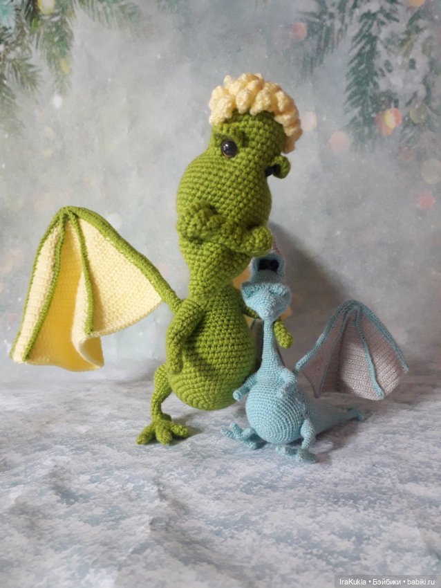 Ещё один крылатый — Вязаные игрушки и амигуруми: крючком