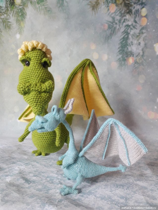 Ещё один крылатый — Вязаные игрушки и амигуруми: крючком (фото 8)