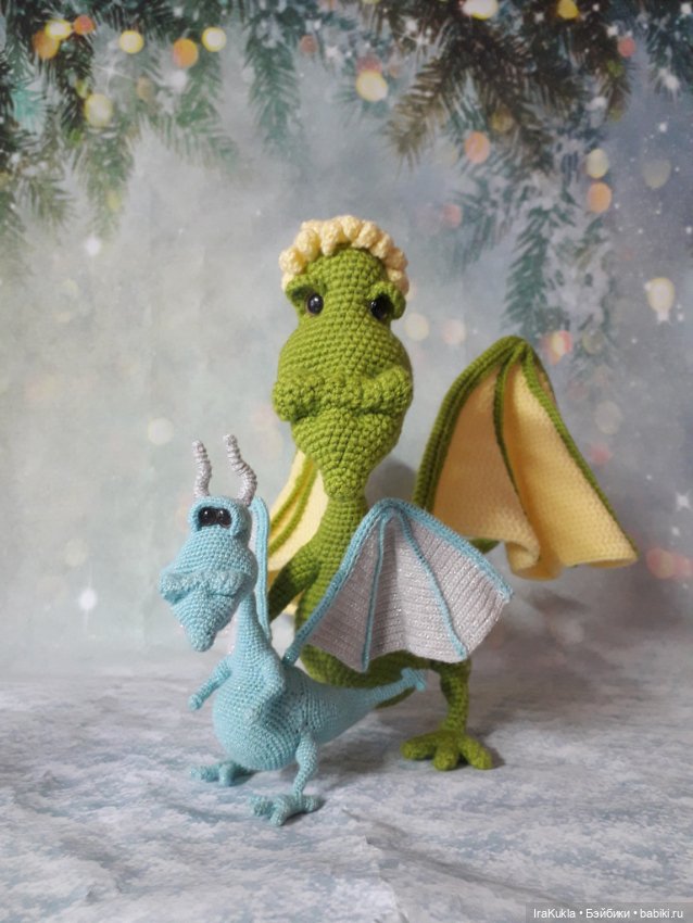 Ещё один крылатый — Вязаные игрушки и амигуруми: крючком