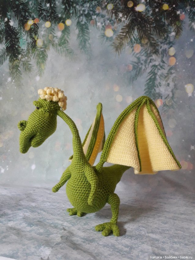 Ещё один крылатый — Вязаные игрушки и амигуруми: крючком (фото 3)