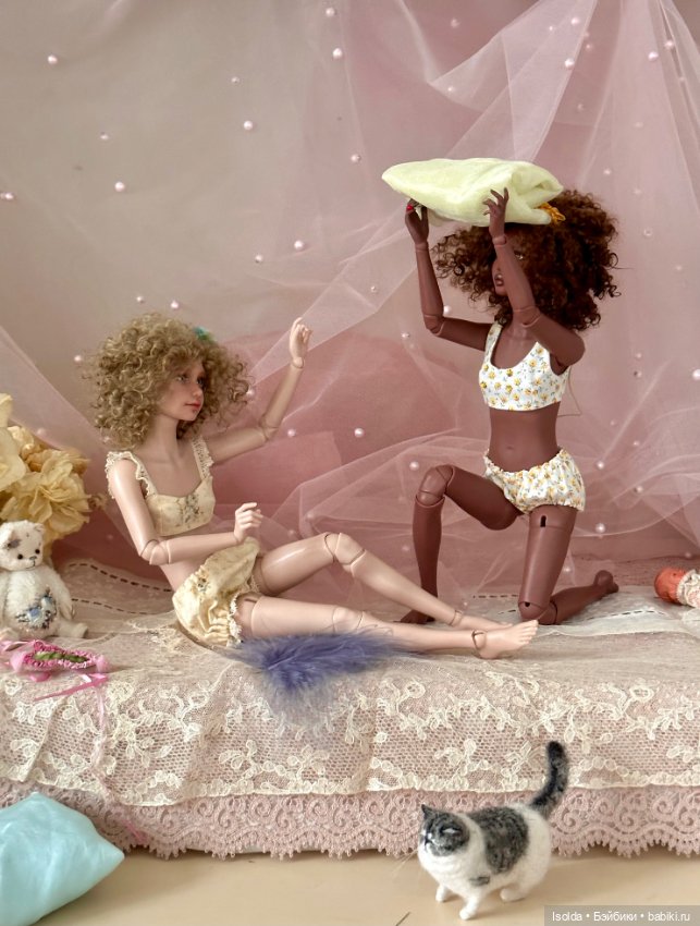 Пижамная вечеринка — Куклы Tender Creation (Анна Добрякова): российские BJD (БЖД) (фото 8)
