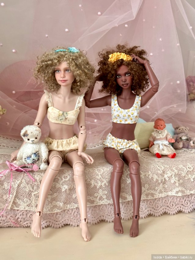 Пижамная вечеринка — Куклы Tender Creation (Анна Добрякова): российские BJD (БЖД)