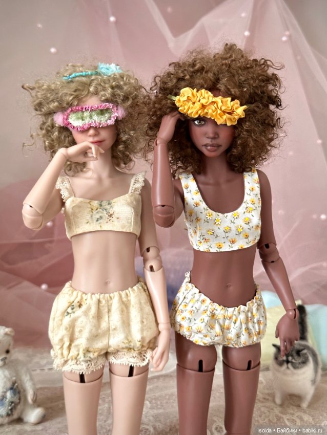 Пижамная вечеринка — Куклы Tender Creation (Анна Добрякова): российские BJD (БЖД)