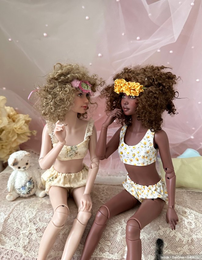 Пижамная вечеринка — Куклы Tender Creation (Анна Добрякова): российские BJD (БЖД)