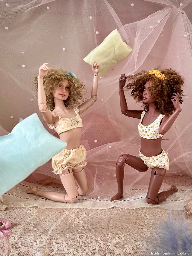 Пижамная вечеринка — Куклы Tender Creation (Анна Добрякова): российские BJD (БЖД) (фото 6)