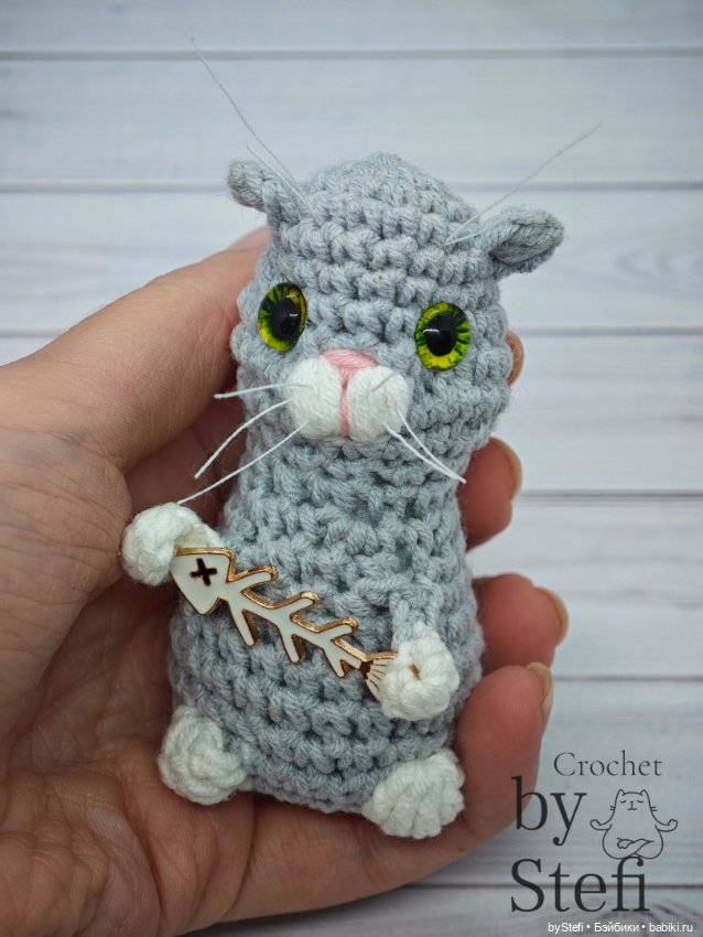 Муркотики — Вязаные игрушки и амигуруми: крючком (фото 10)