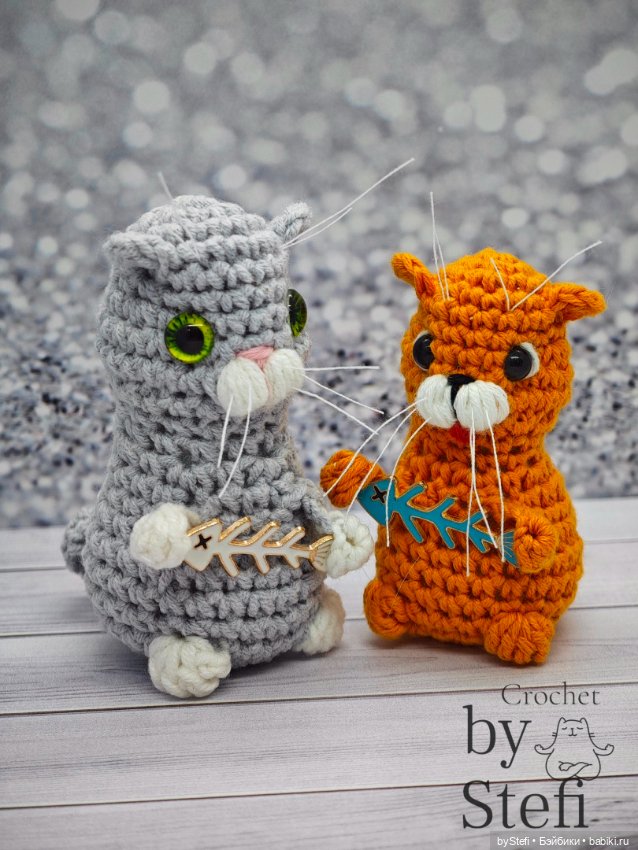 Муркотики — Вязаные игрушки и амигуруми: крючком (фото 3)