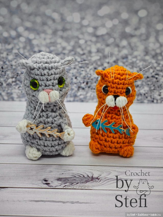 Муркотики — Вязаные игрушки и амигуруми: крючком