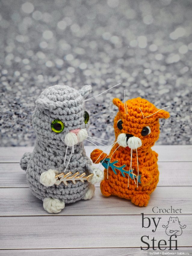 Муркотики — Вязаные игрушки и амигуруми: крючком (фото 2)