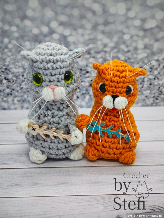 Муркотики — Вязаные игрушки и амигуруми: крючком