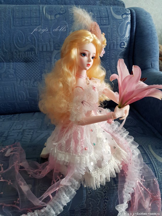 Девочка с лилией — Разные шарнирные куклы (не БЖД): редкие (фото 4)