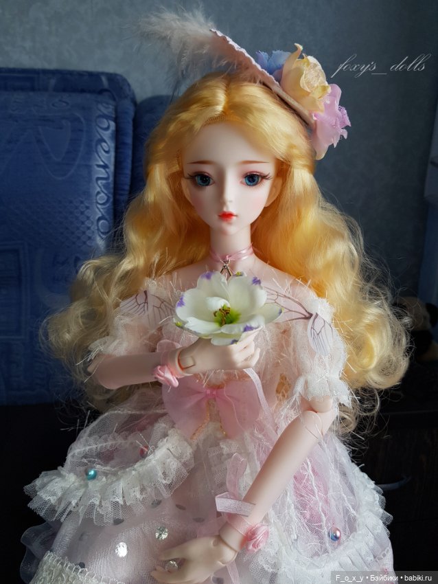 Девочка с лилией — Разные шарнирные куклы (не БЖД): редкие (фото 2)