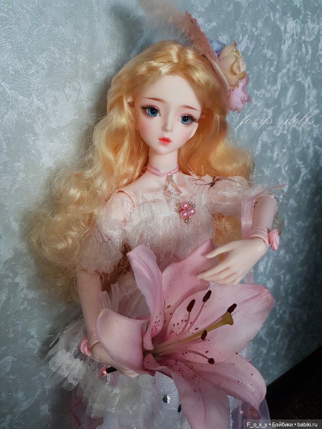 Девочка с лилией — Разные шарнирные куклы (не БЖД): редкие (фото 3)