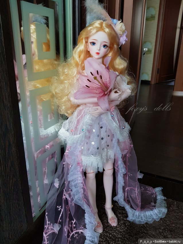 Девочка с лилией — Разные шарнирные куклы (не БЖД): редкие