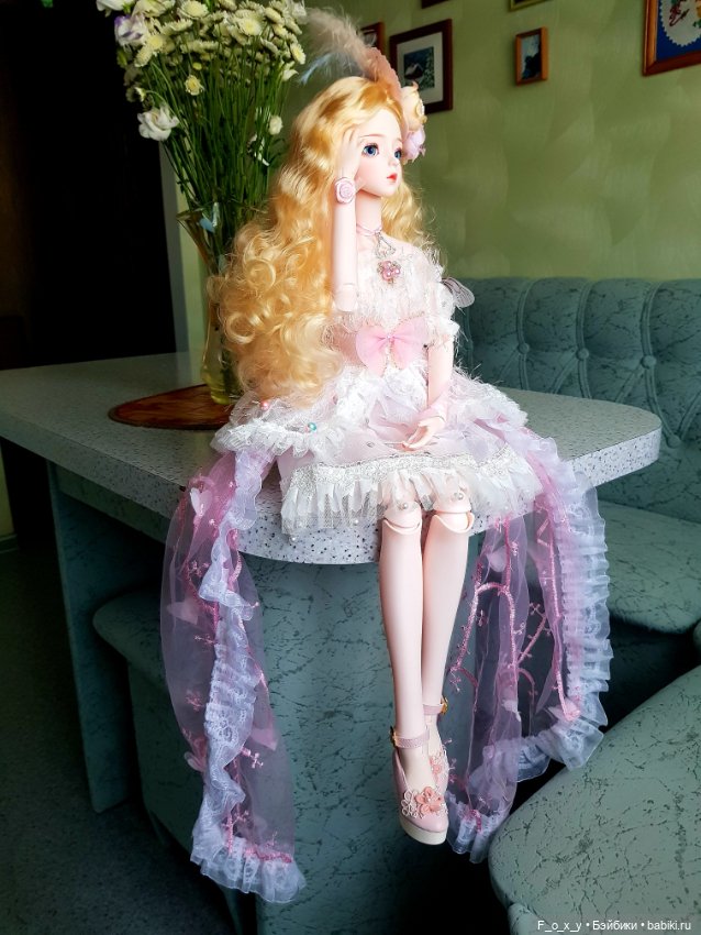 Девочка с лилией — Разные шарнирные куклы (не БЖД): редкие (фото 6)
