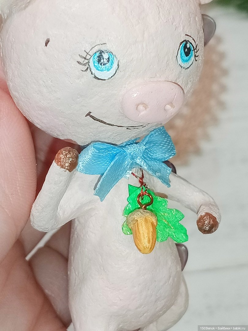 Хрюшки — Лепка авторских игрушек и папье