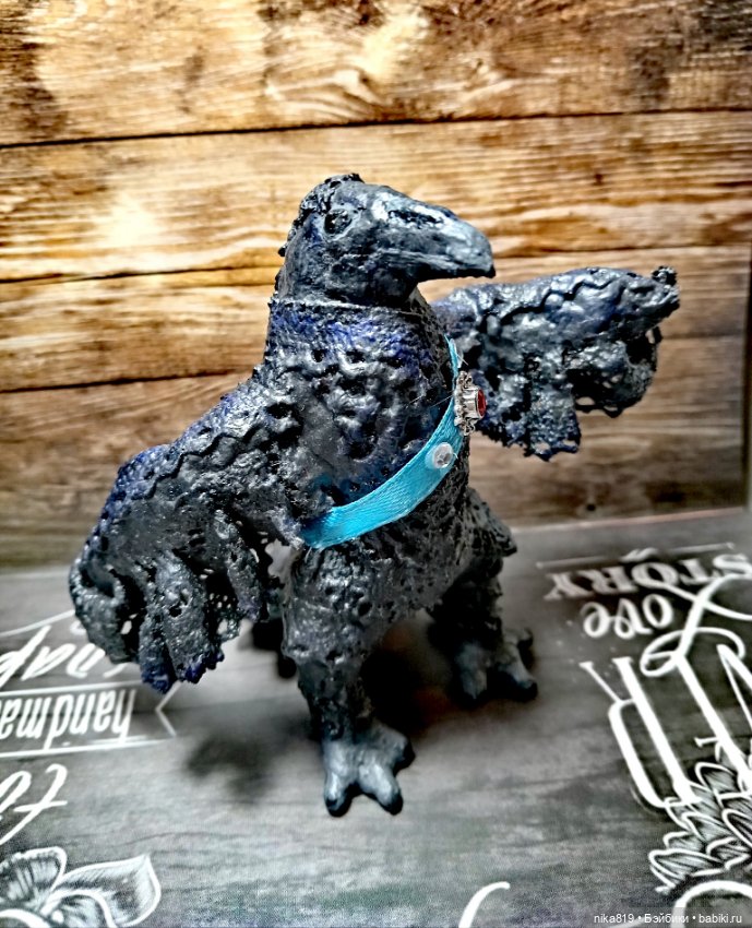 Чёрный Ворон — Авторские игрушки из разных материалов: синельная проволока (фото 2)