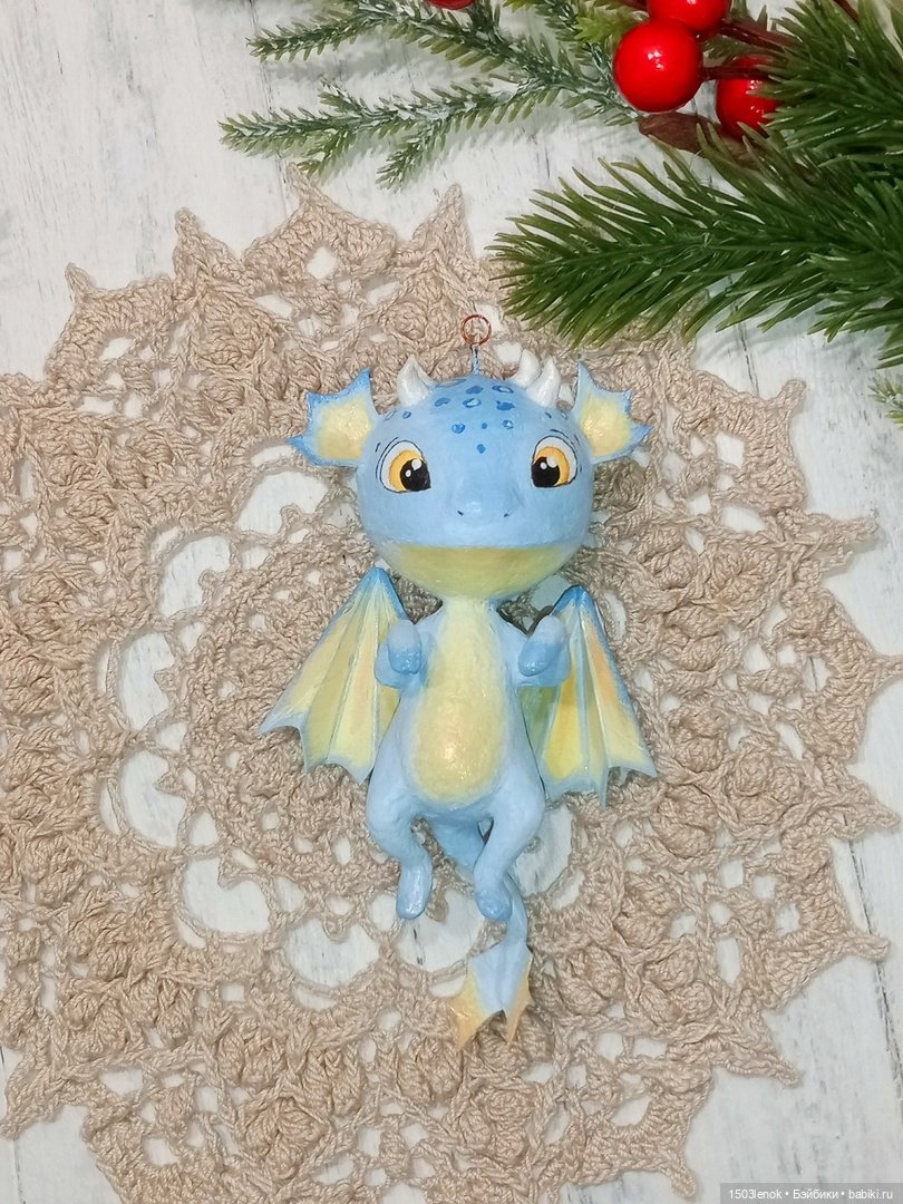 Драконята — Лепка авторских игрушек и папье