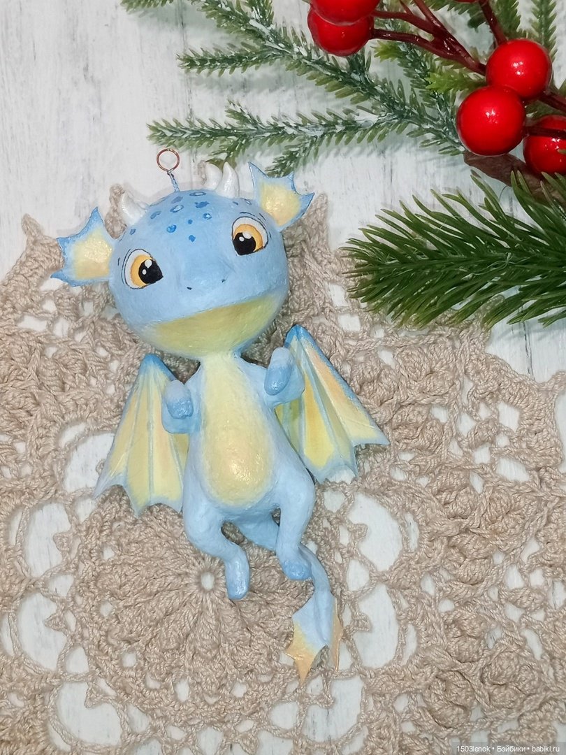 Драконята — Лепка авторских игрушек и папье (фото 2)