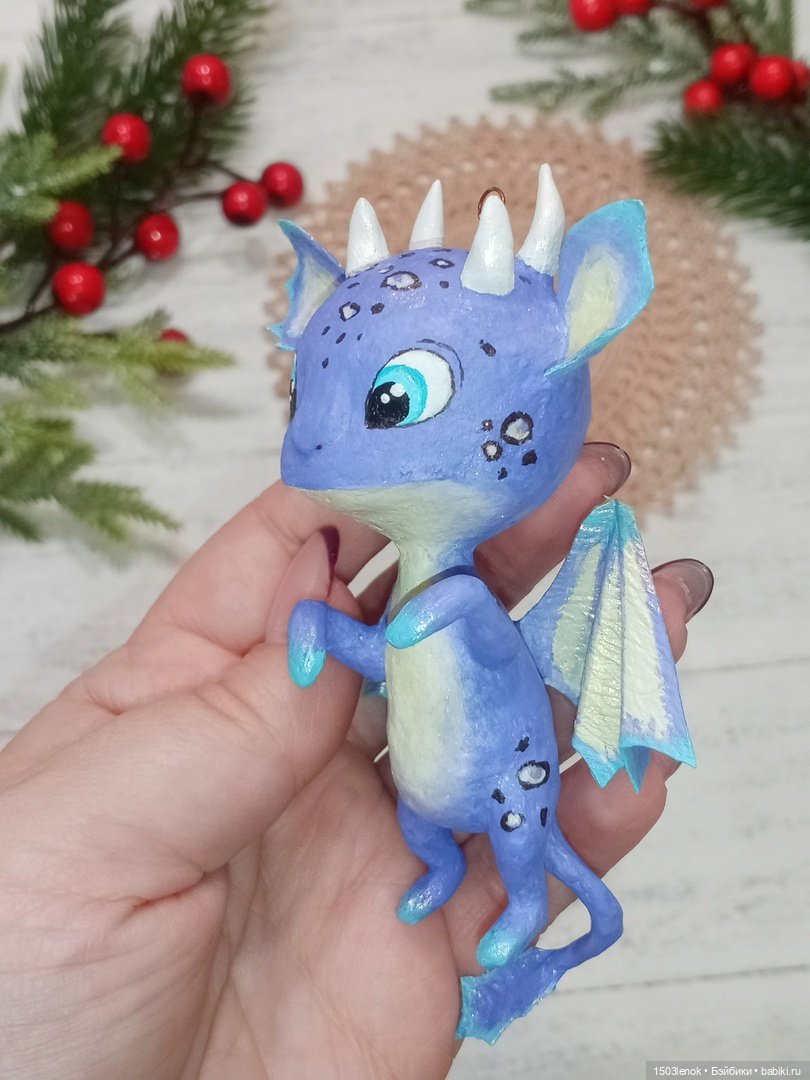 Драконята — Лепка авторских игрушек и папье